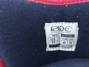 Snowboard, vázání, boty, vel. 45 - 10