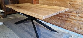 Masivni dubový stůl 200x100cm - 10