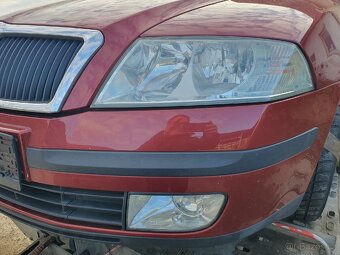 Škoda Octavia 2 combi 1.9 TDI díly - červená met. 9892 - 10