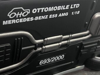 1:18 Mercedes-Benz E-Class E55 AMG - Silver - OttOmobile - 10