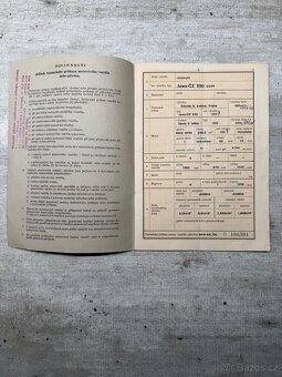 Jawa–ČZ 250 ccm (1957) – původní stav, exportní verze - 10