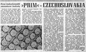 První československé hodinky PRIM "SPARTAK" K25, 15 jewels - 10