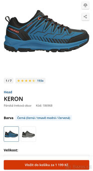 Pánské trekové boty HEAD Keron vel.41 - 10