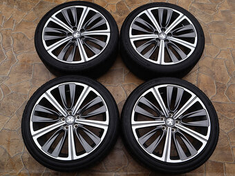 19" Alu kola 5x108 PEUGEOT 508 SW LETNÍ LEŠTĚNÉ - 10