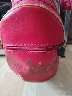 GOLFOVÝ BAG - ČERVENÝ zn. MAC GREGOR - PC: 6.000,- - 10