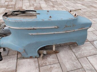 Jawa 50 pionyr, typ 20, puvodni lak holubi modr - 10