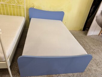 Hezká modrá postel-letiště 120x200 komplet - 10