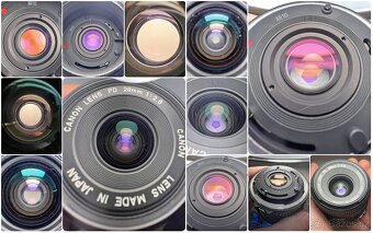 Canon 28mm f/2.8 FDnew Lens + 2 filtry, 35mm kinofilm C/FD - 10