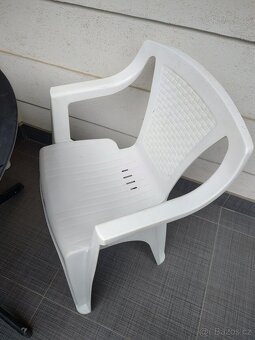 ⭐⭐⭐ZAHRADNÍ POSEZENÍ KOMPLET STOLEK+ 2x ŽIDLE + SLUNEČNÍK - 10