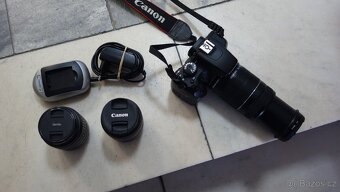 Canon EOS 1000D + 18-55 + 55-250 - 10