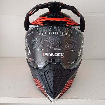 Enduro přilba Airoh COMMANDER 2 Carbon - 10