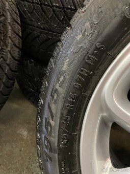 5x112 R16 6,5J ET54 + 195/55 R16 Pirelli zimné - 10