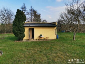 Prodej velké zahrady s chatkou, celkem 2 257 m2 - Ponětovice - 10