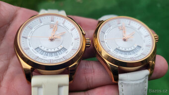Hodinky TIMEX model T3C505 White and Gold color - 10