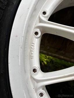 Sada alu kol 5x100 r18 s pneu 225/40/18 letní pneu - 10