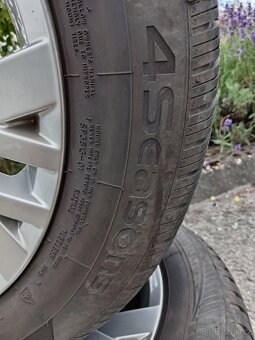 Originál ALU kola VW Passat R17 + pneu - 10