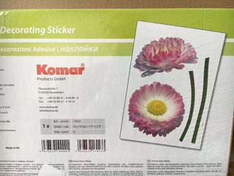 Freestyle Samolepicí dekorace Květiny - 10