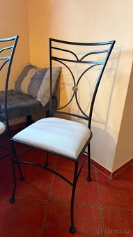Kovaný stůl a židle - 10