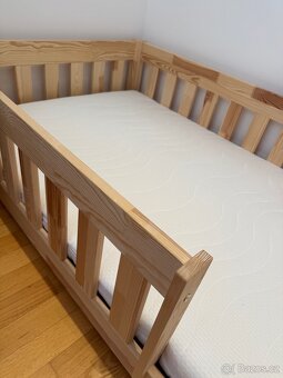 Montessori postel + Benab matrace + kompletní výbava - 10