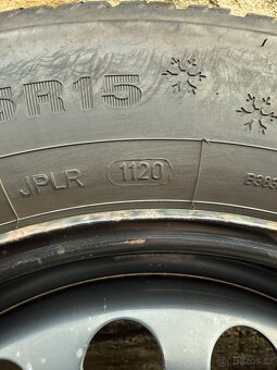 Plechové disky se zimními pneu 195/65 R15 - 10