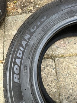 Použité letní pneu: 195/70/R15 C - 4 kusy - 10