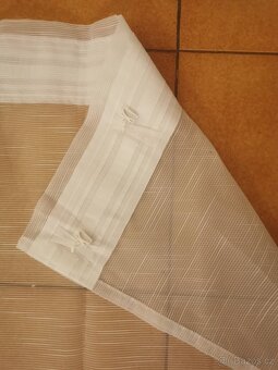 Závěsy blackout a záclony, 2,95 m × 1,45 m. - 10
