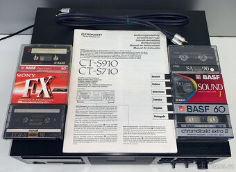 PIONEER CT-S710 Stereo Cassette Deck / TOP MODEL - 10