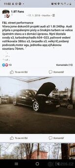 Audi A3 1.8T 8L 3dv STK 02/27 290000km - 10