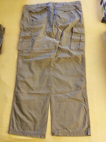 VEL: 4XL Nové letní světlé kalhoty zn. BUSHMAN - 10