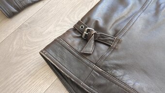 Pánská kožená bunda Massimo Dutti - vel. L/XL - 10