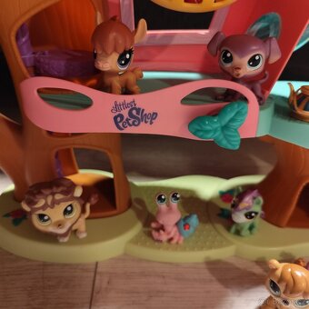 LPS stromový domeček zvířátka a doplňky - 10