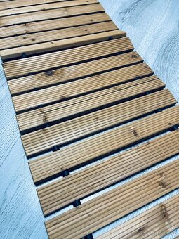 Dřevěná cesta, chodník na zahradu 245x43 - 10