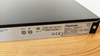 Blu-ray a DVD přehrávač PANASONIC DMP-BD75 - SUPER STAV - 10