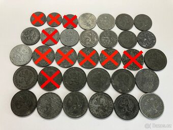 Slovenský Štát a Protektorát Čechy Morava obehové mince - 10
