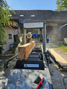 Prodám Mobilní pásovou pilu TP-600 , stav  pily jak Nové - 10