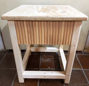 Stolička s úložným prostorem,, - 10