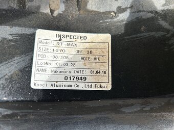 Kosei Racing RT MAXi 15" a 16" made in JAPAN- TDC - 10