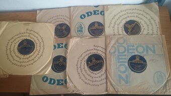 Šelakové gramofonové desky cca 500ks - 10