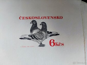 Rarita 1983 Celina "Olympiáda holubů" (Chybotisk) + soub - 10