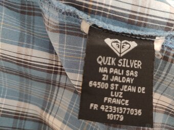 Quiksilver pánská kostkovaná košile - 10