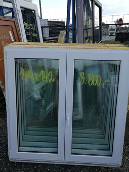 Okna použitá bílá - 10