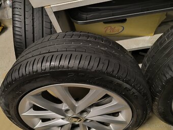 Alu kola Škoda Fabia III 5x100 r16 Originál,pneu7mm215/45/16 - 10
