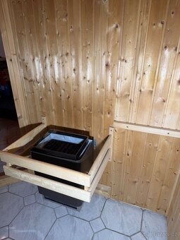 Finská sauna Karibu s kamny - 10