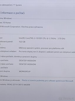 Herní PC LYNX i3-10105F - 10