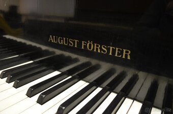 Klavír AUGUST FÖRSTER  - Délka 165 cm. - 10