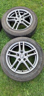 Prodám Alu Disky 5x108 + Letní Pneu 205/55/16r - 10