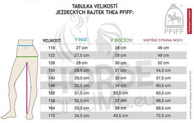 Rajtky vel. 164, PFIFF NOVÉ - 10