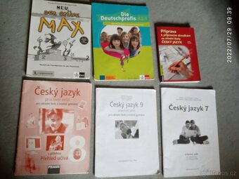 Gramatika,slovník, cvičebnice, učebnice NJ, ČJ, ŠJ, IJ - 10