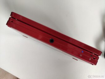PRODÁNO-Nintendo 3DS Metallic Red+homebrew hack a 64GB karta - 10