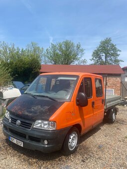 Ducato fiat valník dodávka - 10